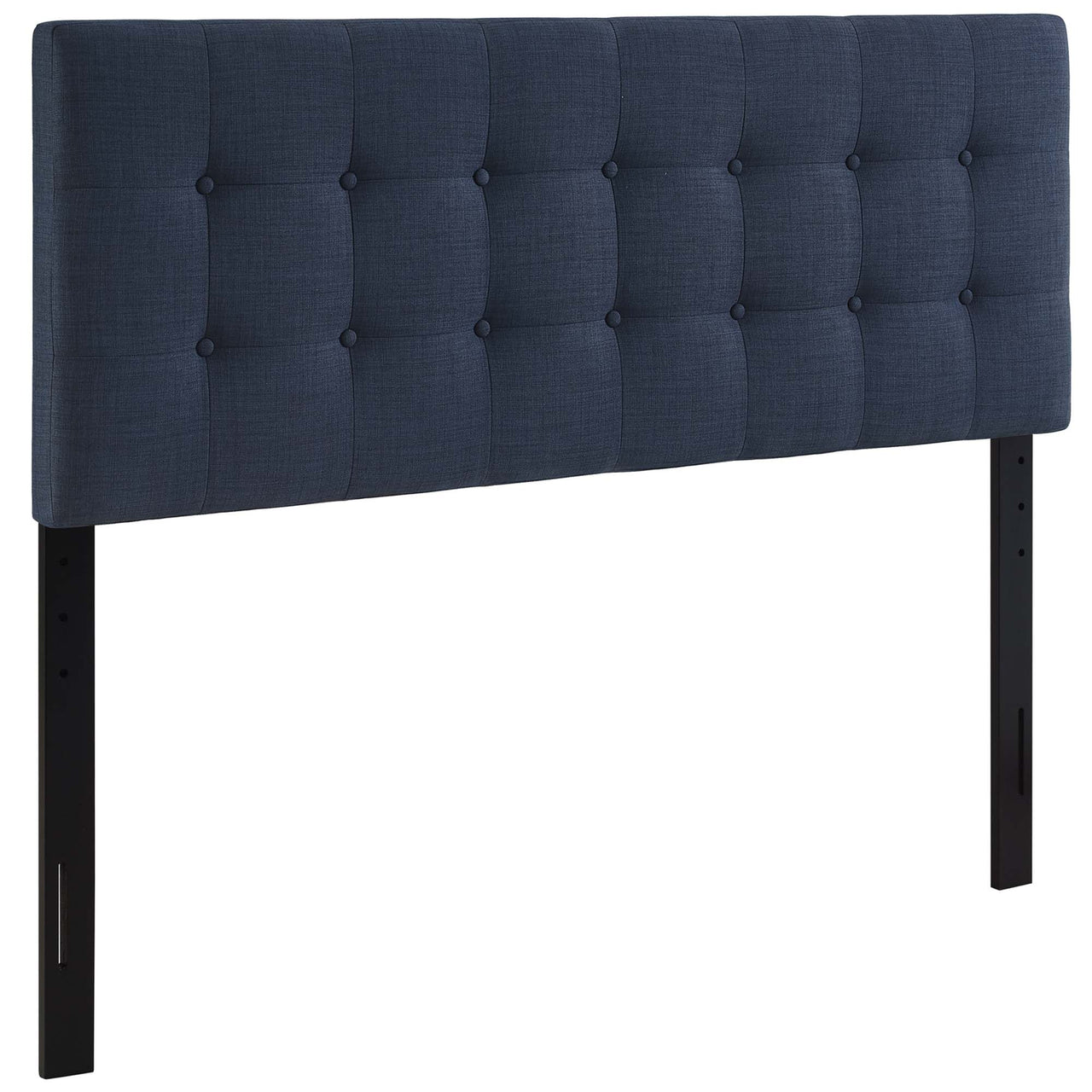 Emelle Upholstered King Headboard, Navy