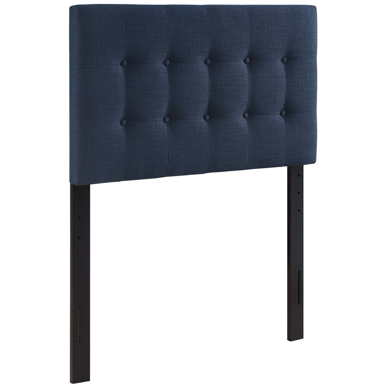 Emelle Upholstered Twin Headboard, Navy