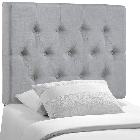 Crew Twin Headboard, Light Gray