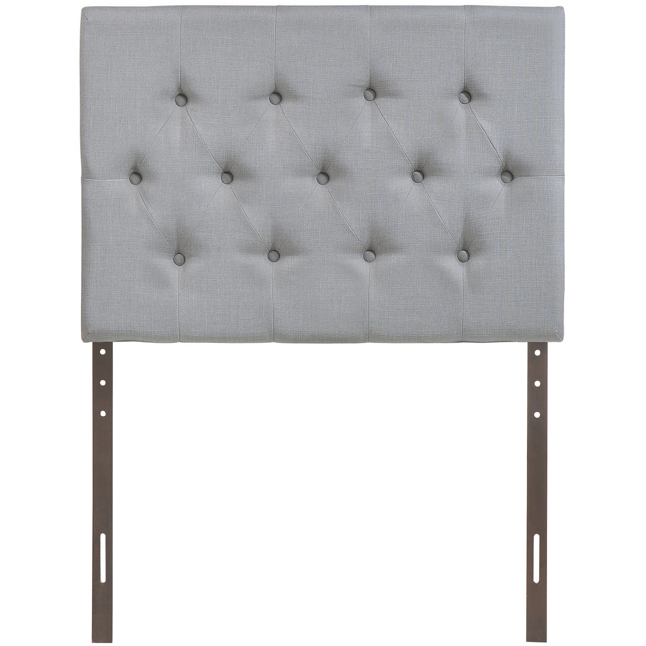 Crew Twin Headboard, Light Gray