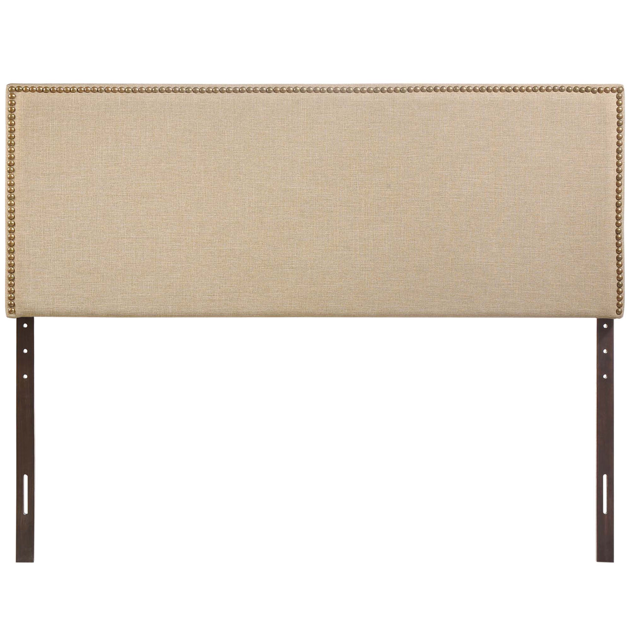 Parchment Queen Headboard, Light Brown