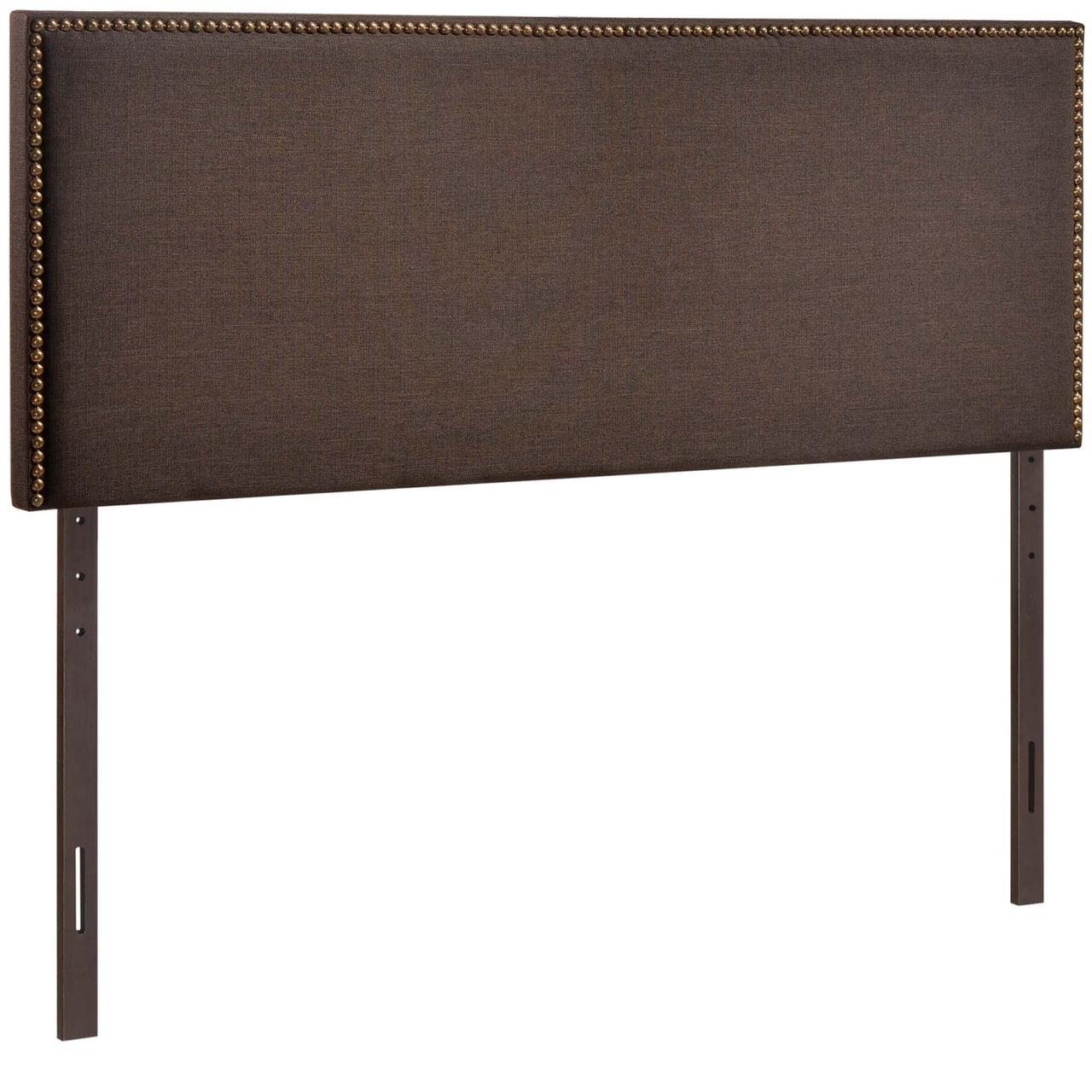 Parchment Queen Headboard, Dark Brown