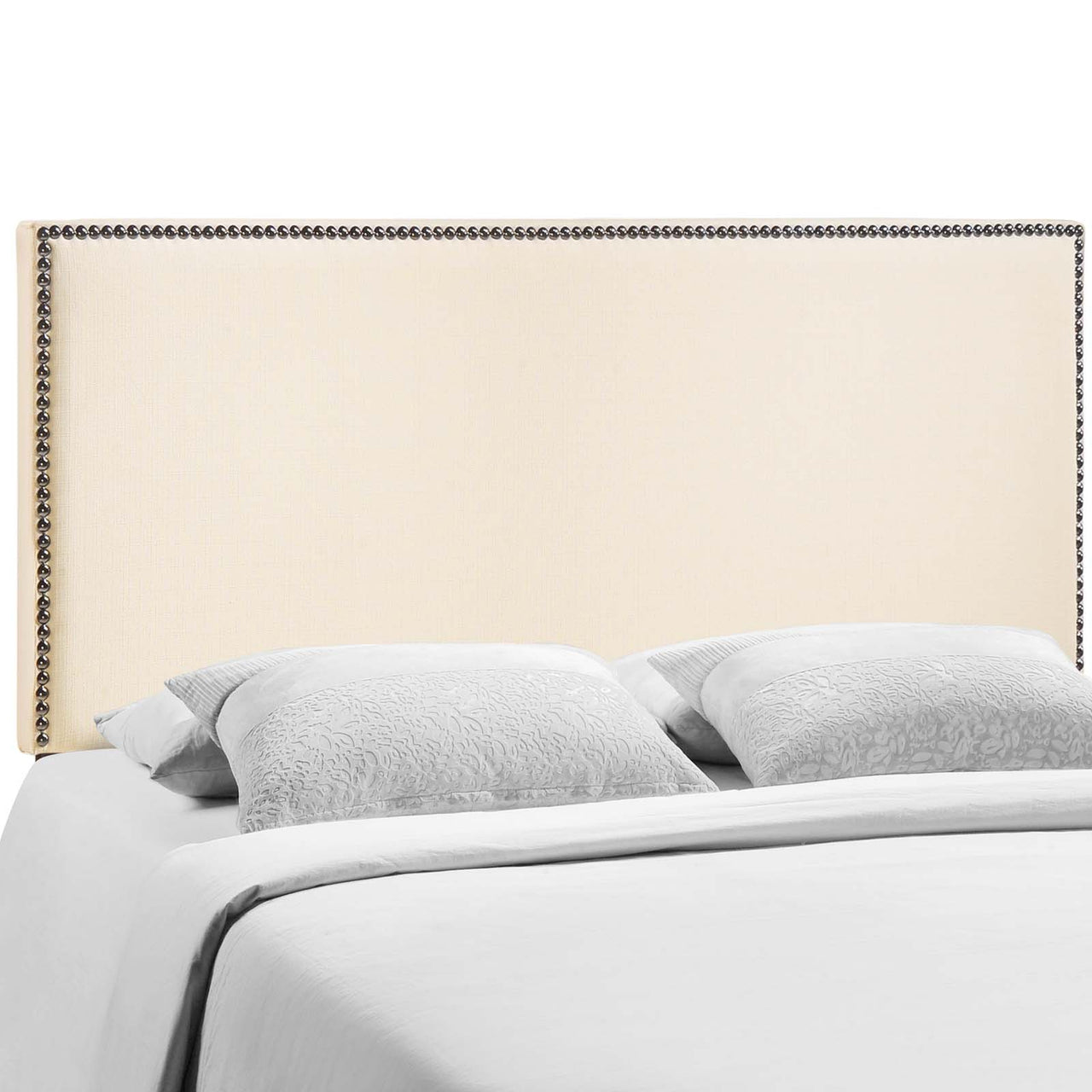 Parchment Queen Headboard, Ivory