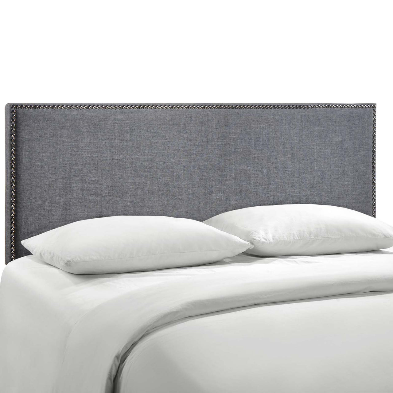 Parchment Queen Headboard, Gray