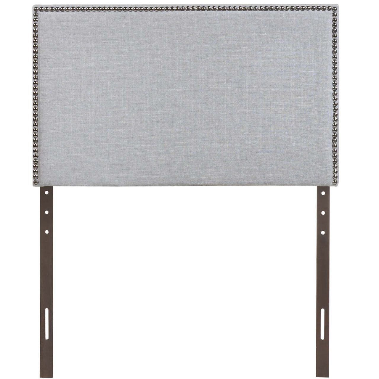 Parchment Twin Headboard, Light Gray