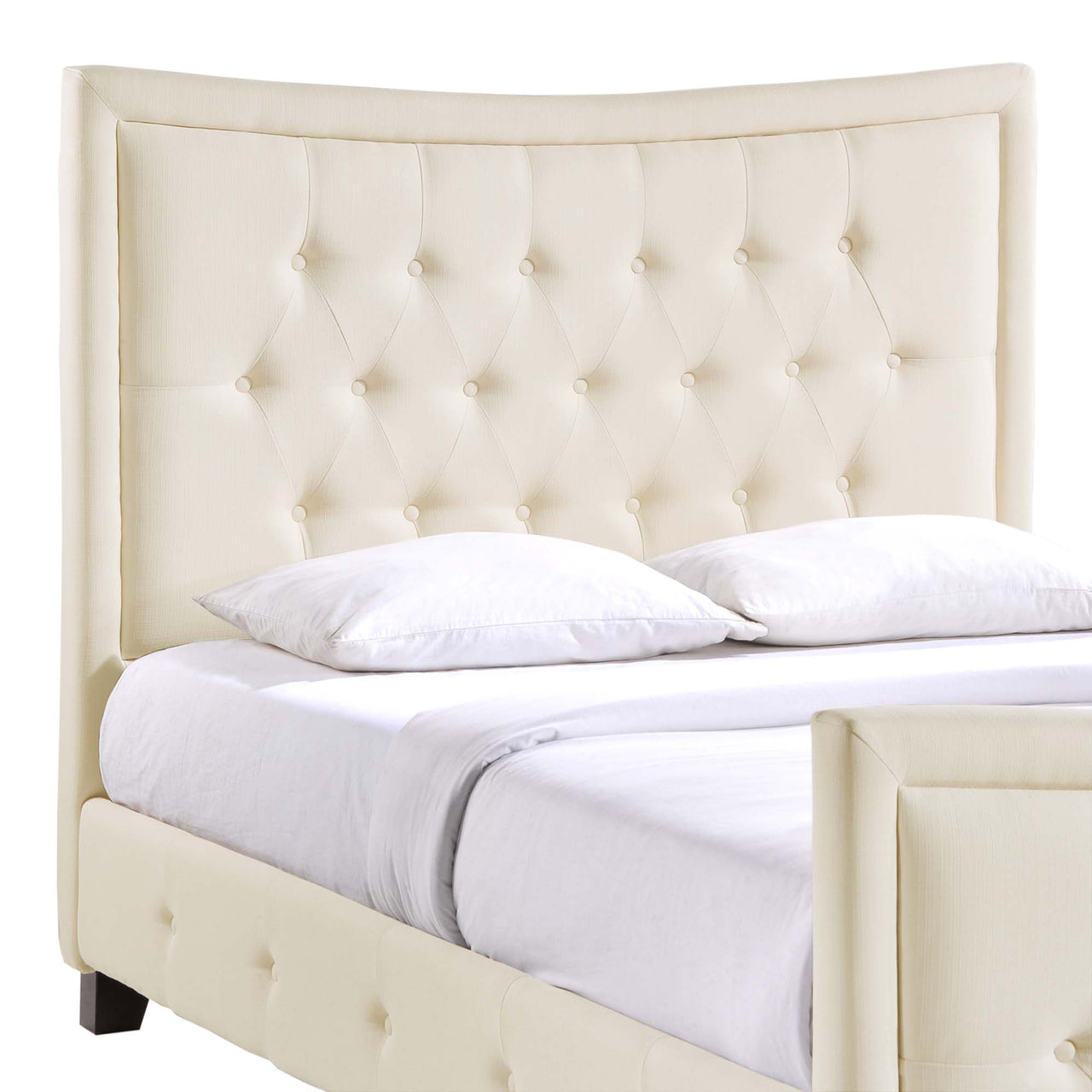 Verlane Queen Bed, Ivory