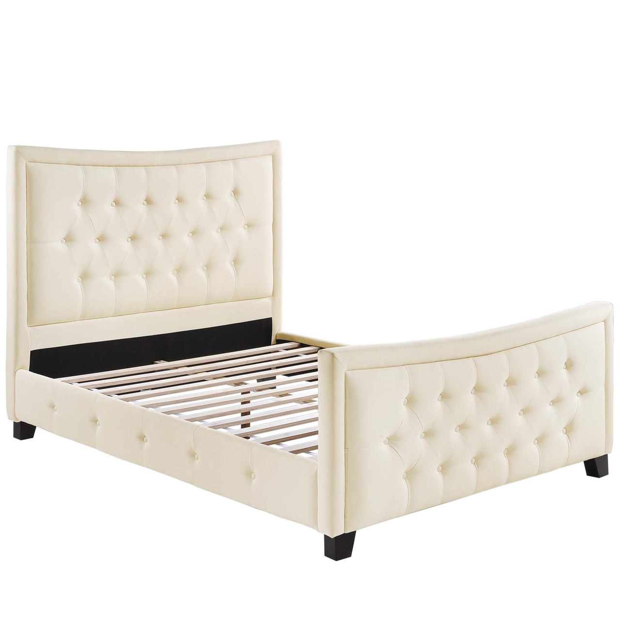 Verlane Queen Bed, Ivory