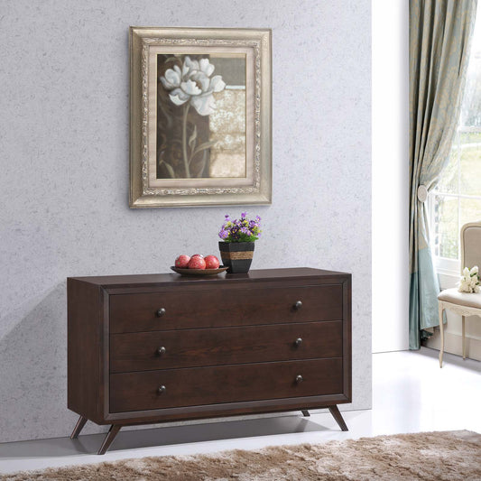Simplicity Wood Dresser, Espresso