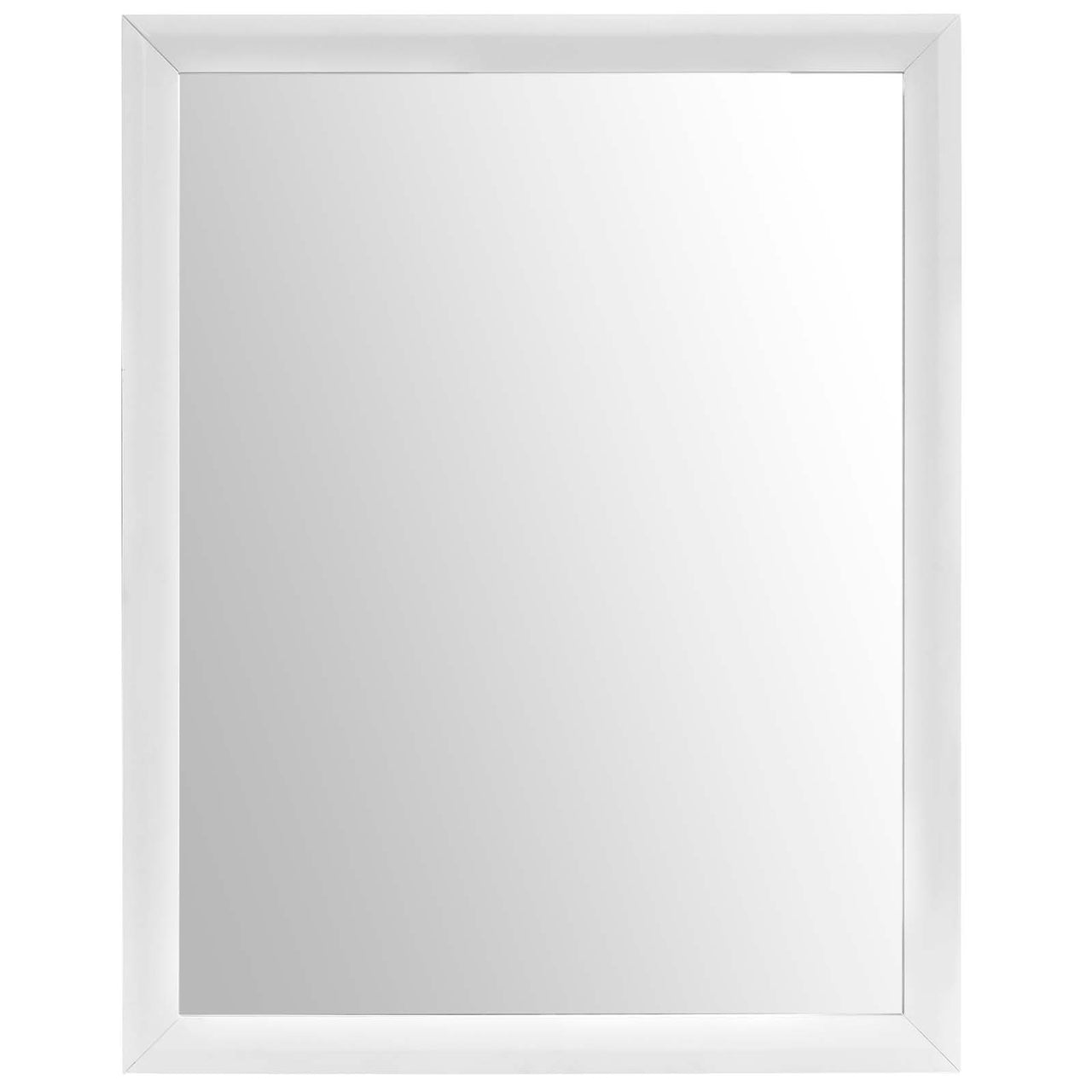 Simplicity Mirror, White