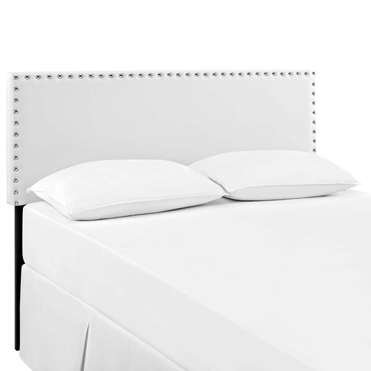 Dreamweaver Eco-Leather Full Headboard, White