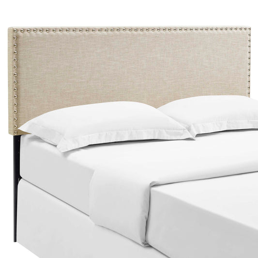 Dreamweaver Fabric Queen Headboard, Beige