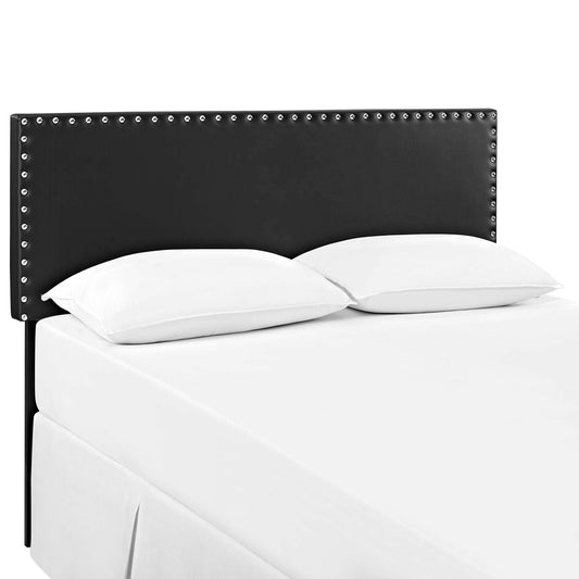 Dreamweaver Eco-Leather King Headboard, Black