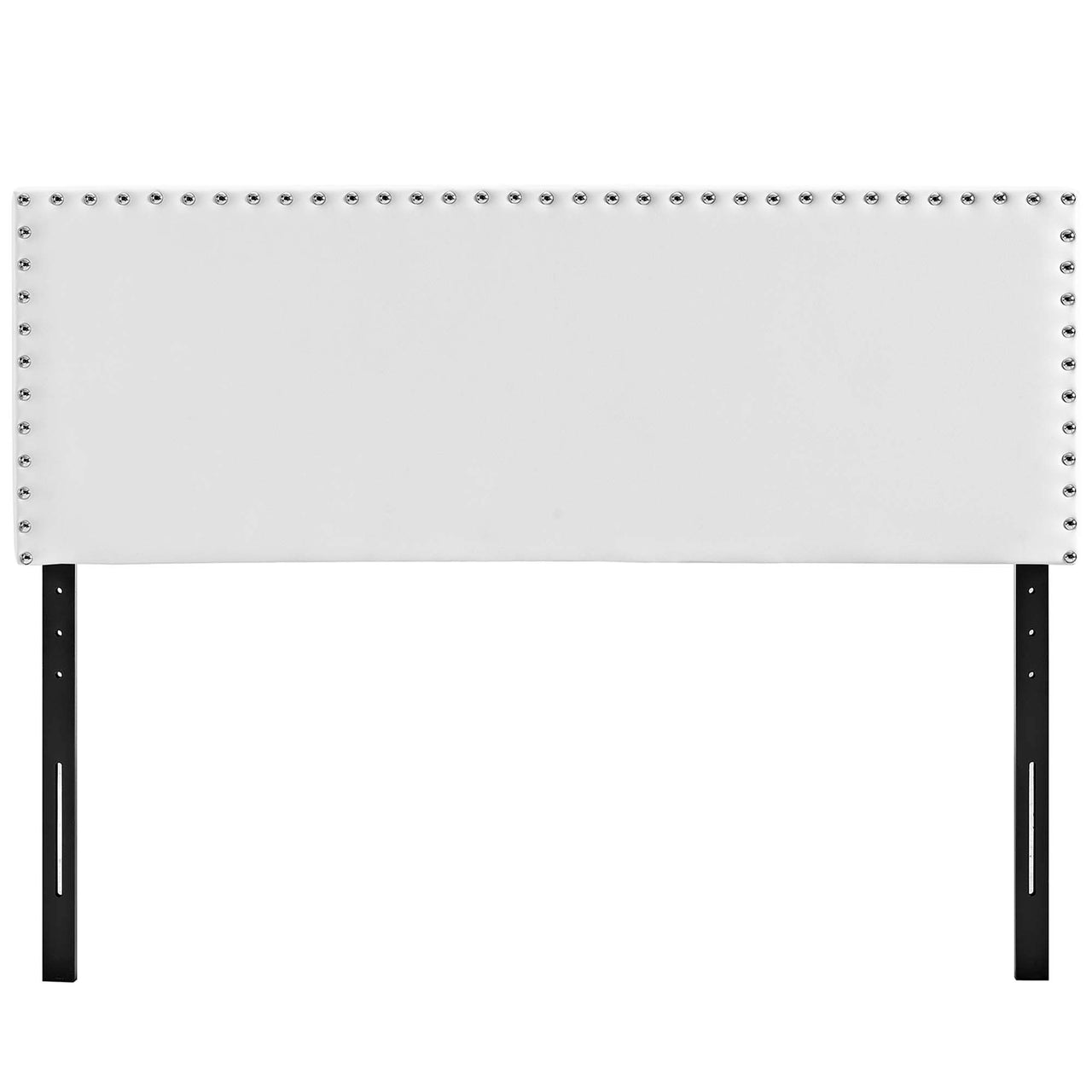Dreamweaver Eco-Leather King Headboard, White
