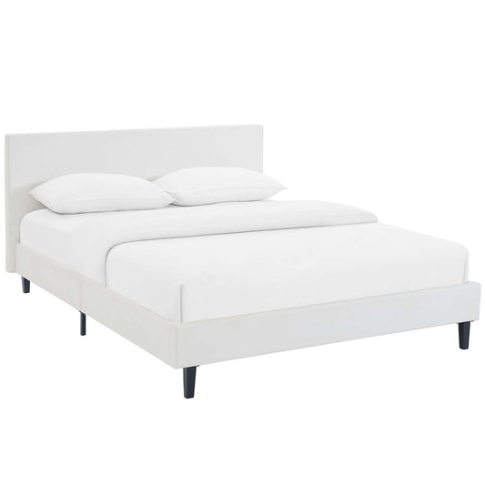 Arden Full Bed, White