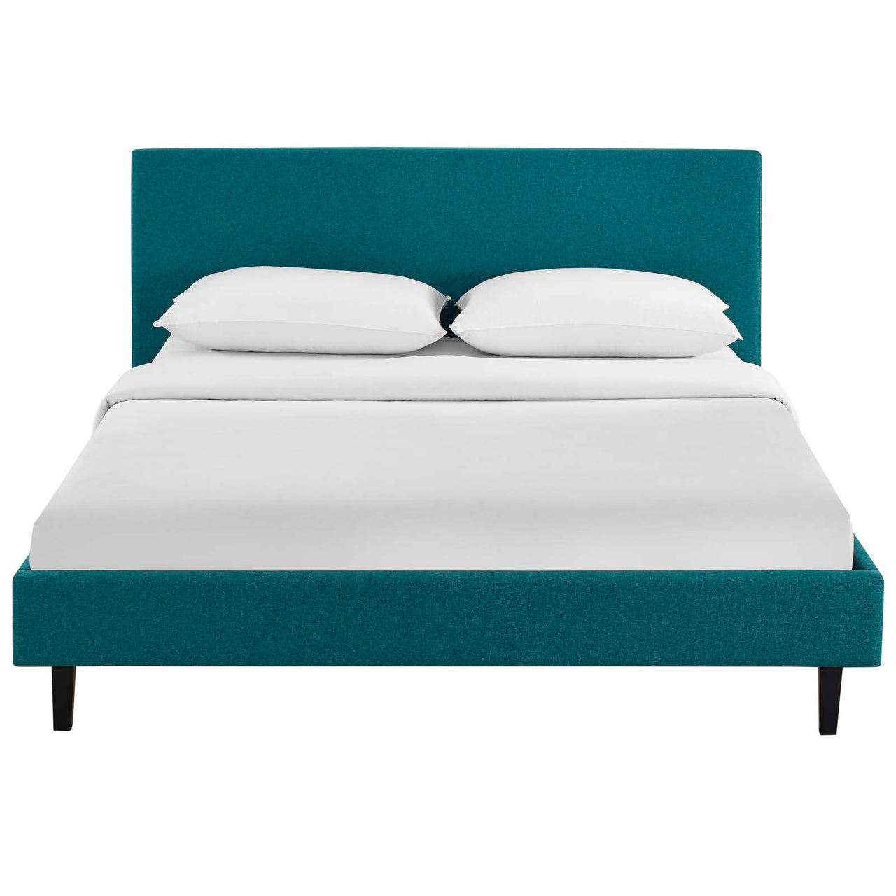 Arden Fabric Full Bed, Teal