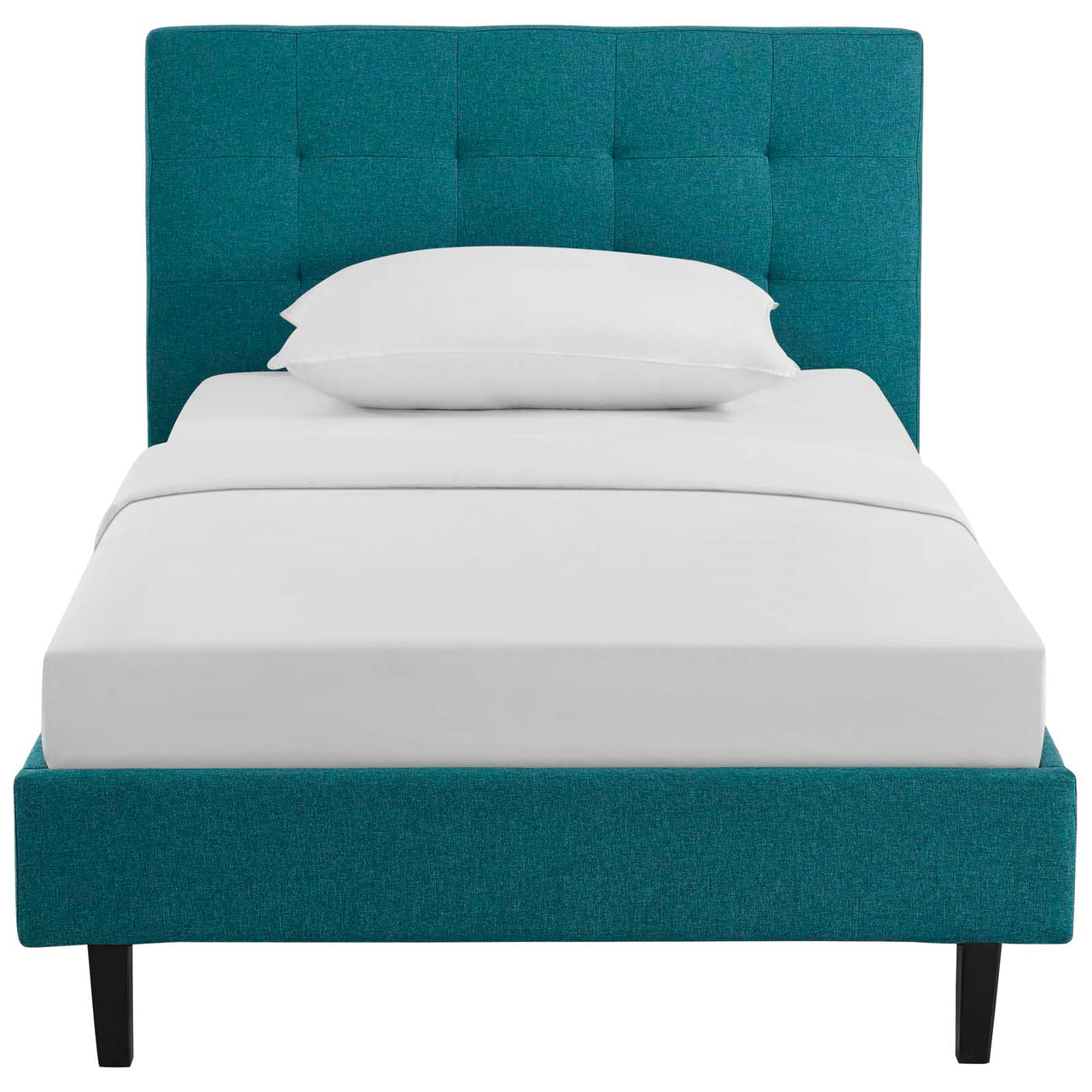 Pinpoint Twin Bed, Teal