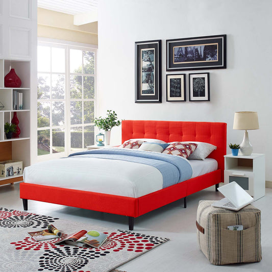 Pinpoint Full Bed, Scarlet