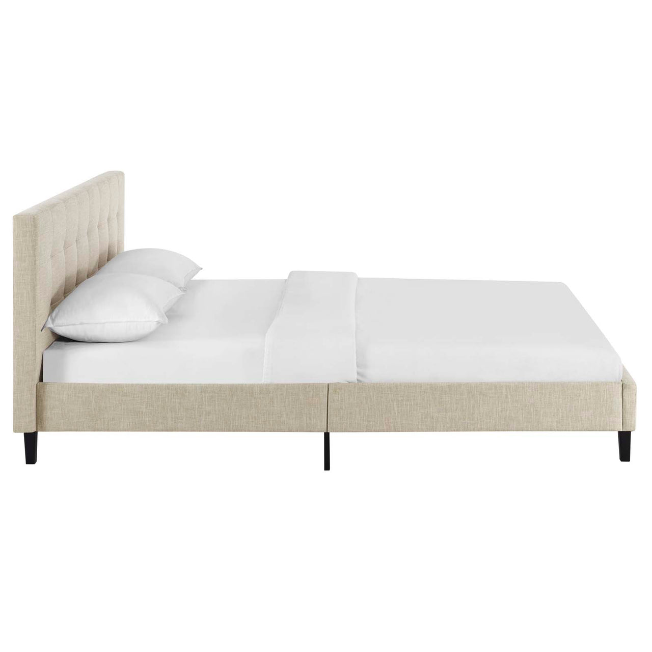 Pinpoint Full Bed, Beige