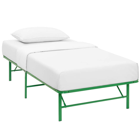 Stronghold Twin Bed Frame, Green