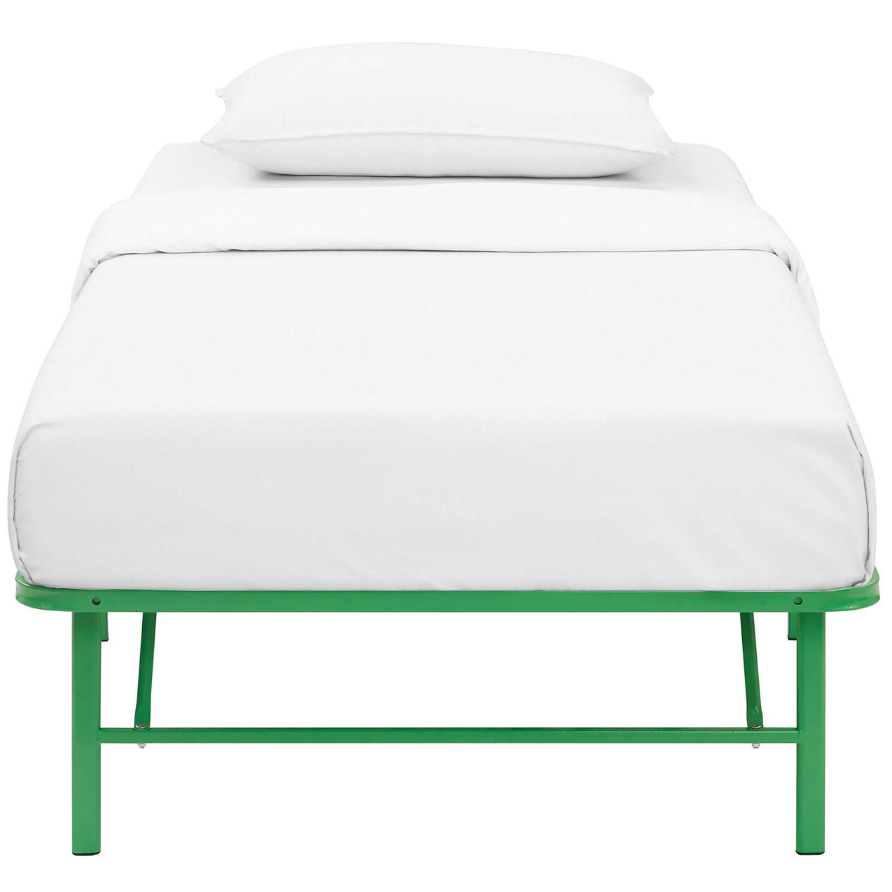 Stronghold Twin Bed Frame, Green