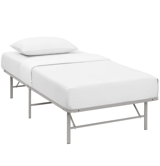 Stronghold Twin Bed Frame, Gray