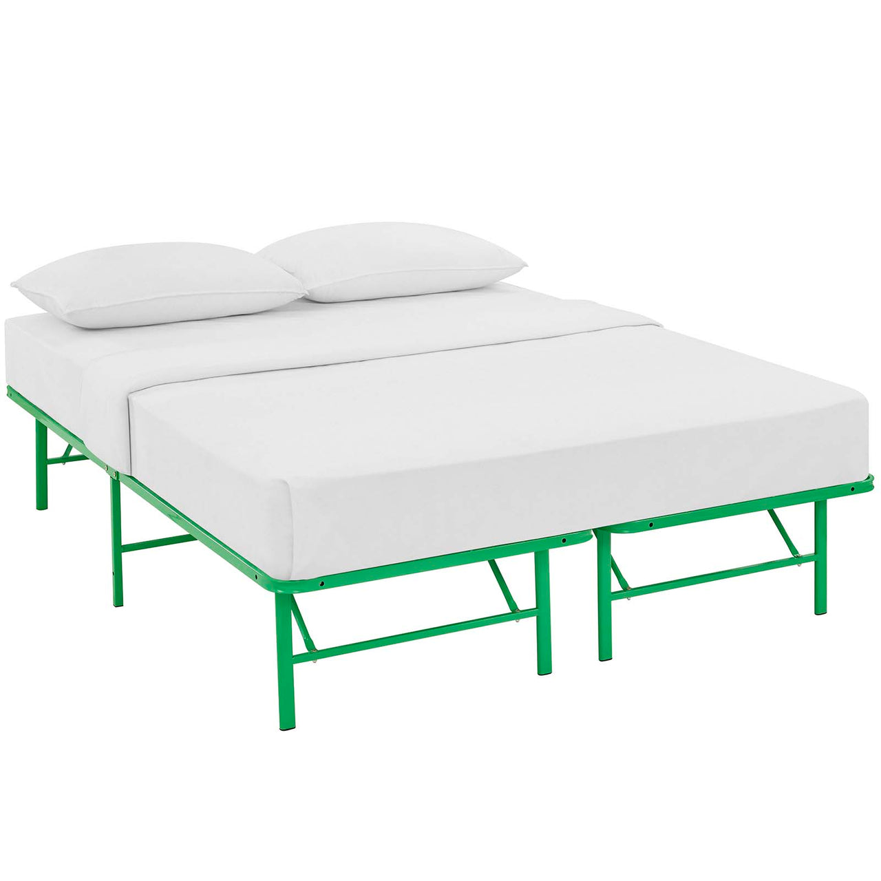 Stronghold Full Bed Frame, Green