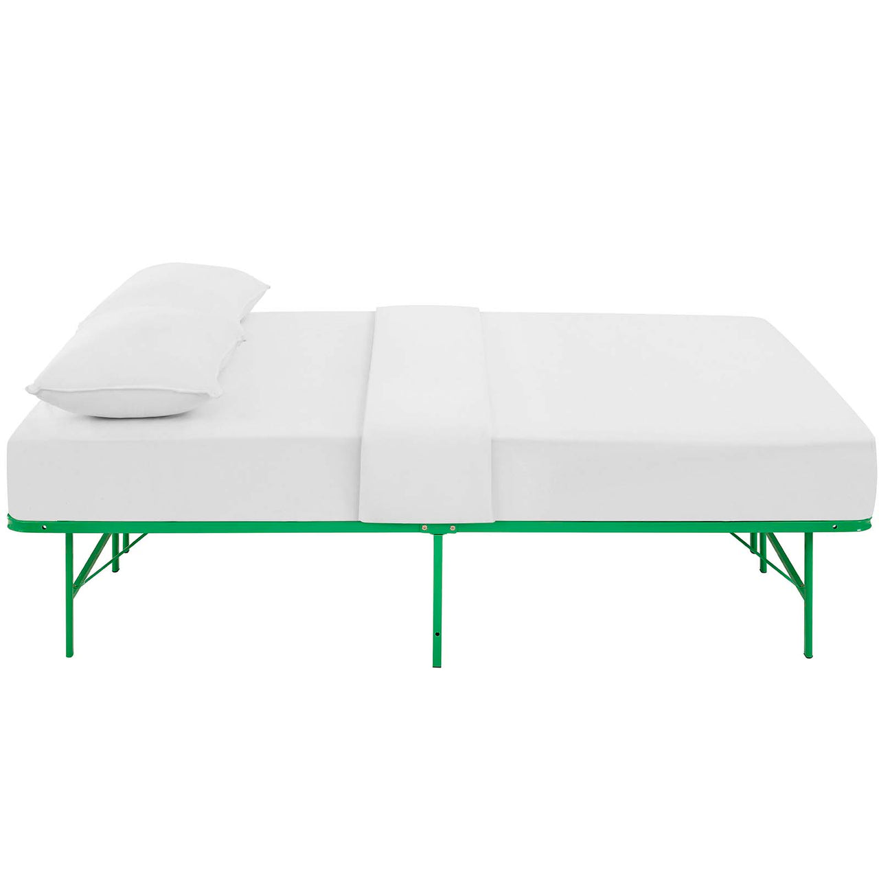 Stronghold Full Bed Frame, Green
