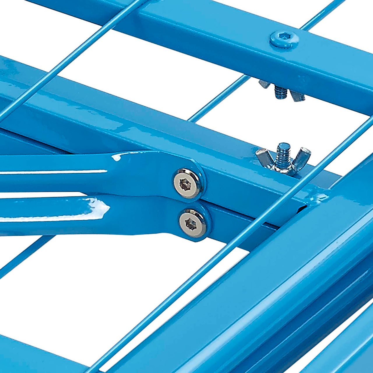 Stronghold Full Bed Frame, Light Blue