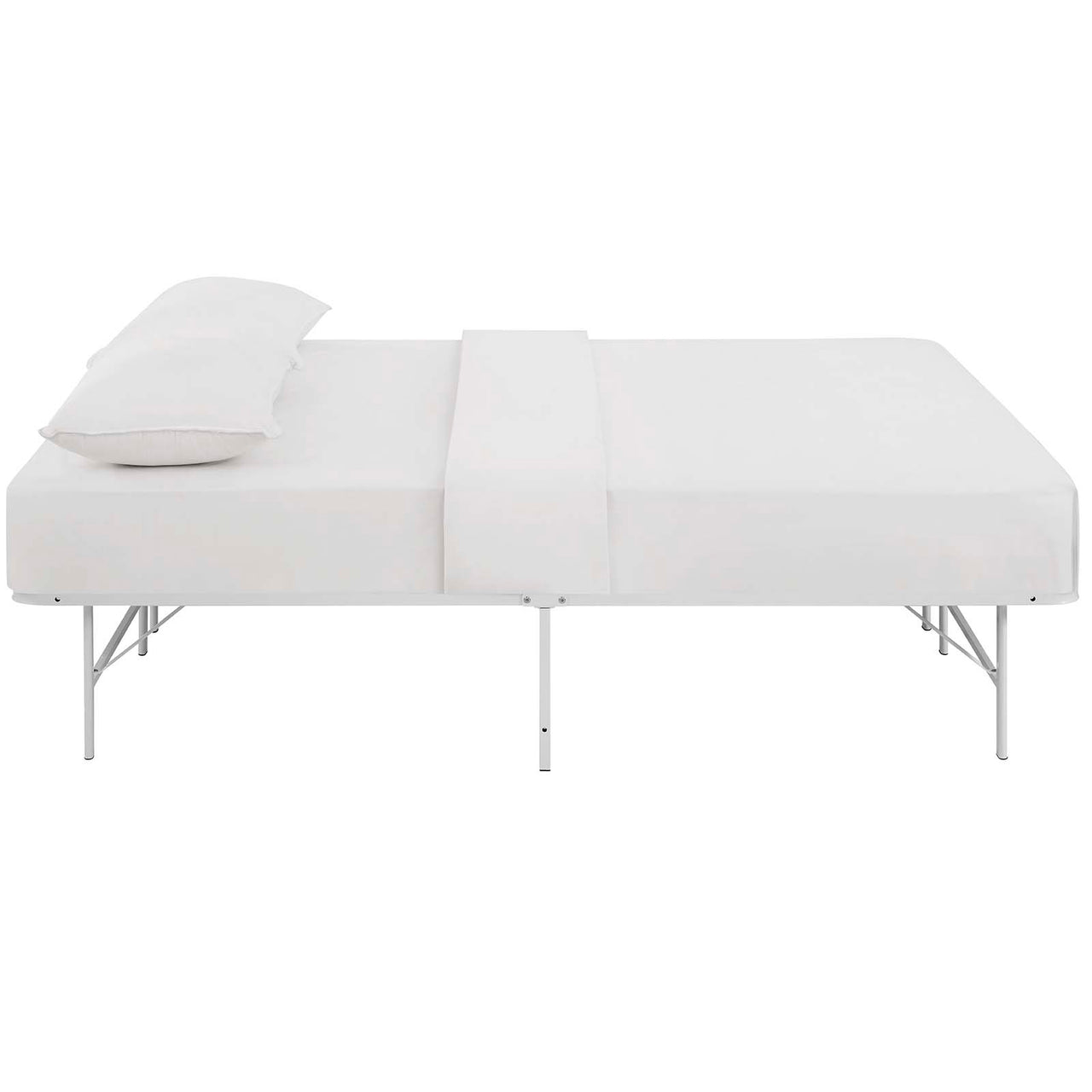 Stronghold Full Bed Frame, White