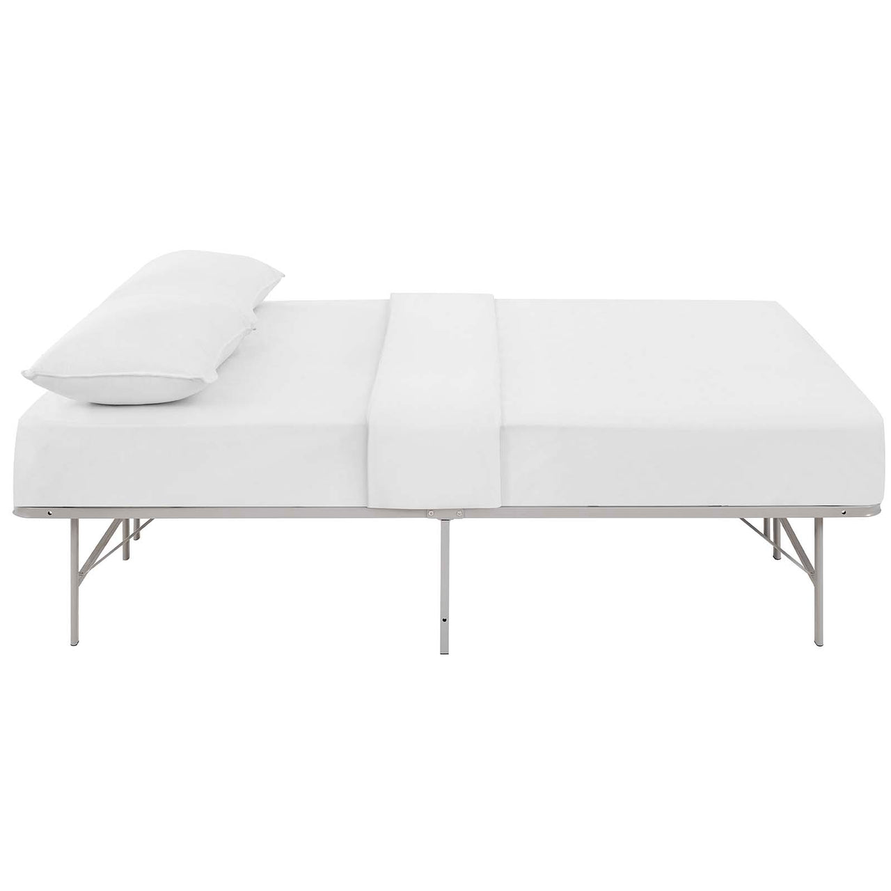 Stronghold Queen Bed Frame, Gray