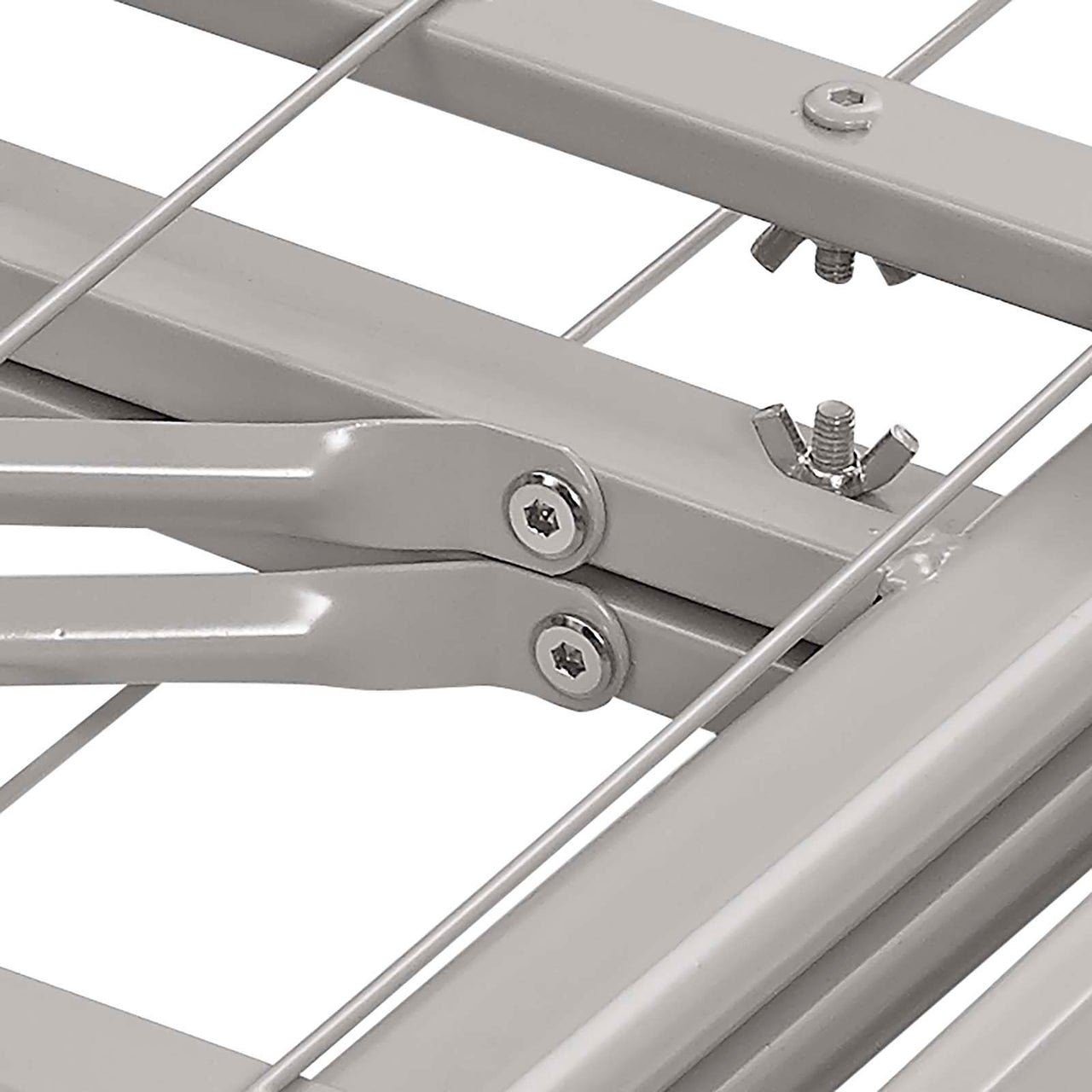 Stronghold Queen Bed Frame, Gray