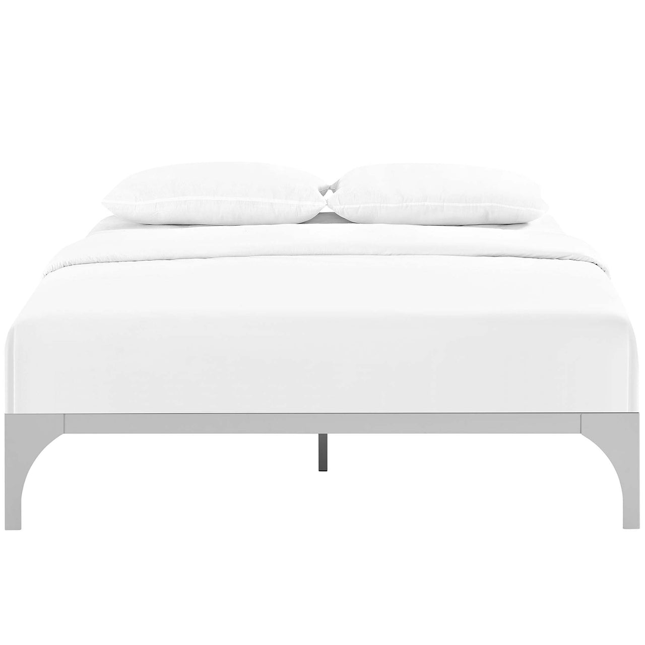 Levitt Full Bed Frame, Silver