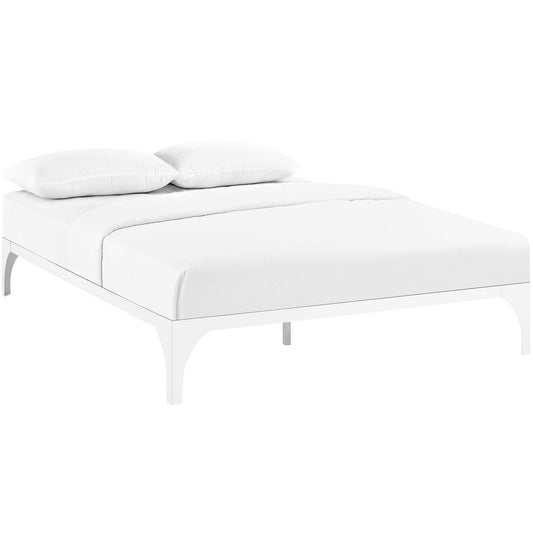 Levitt Queen Bed Frame, White