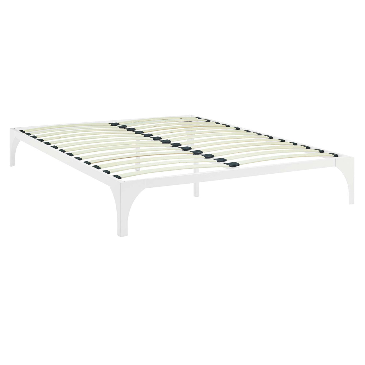 Levitt Queen Bed Frame, White