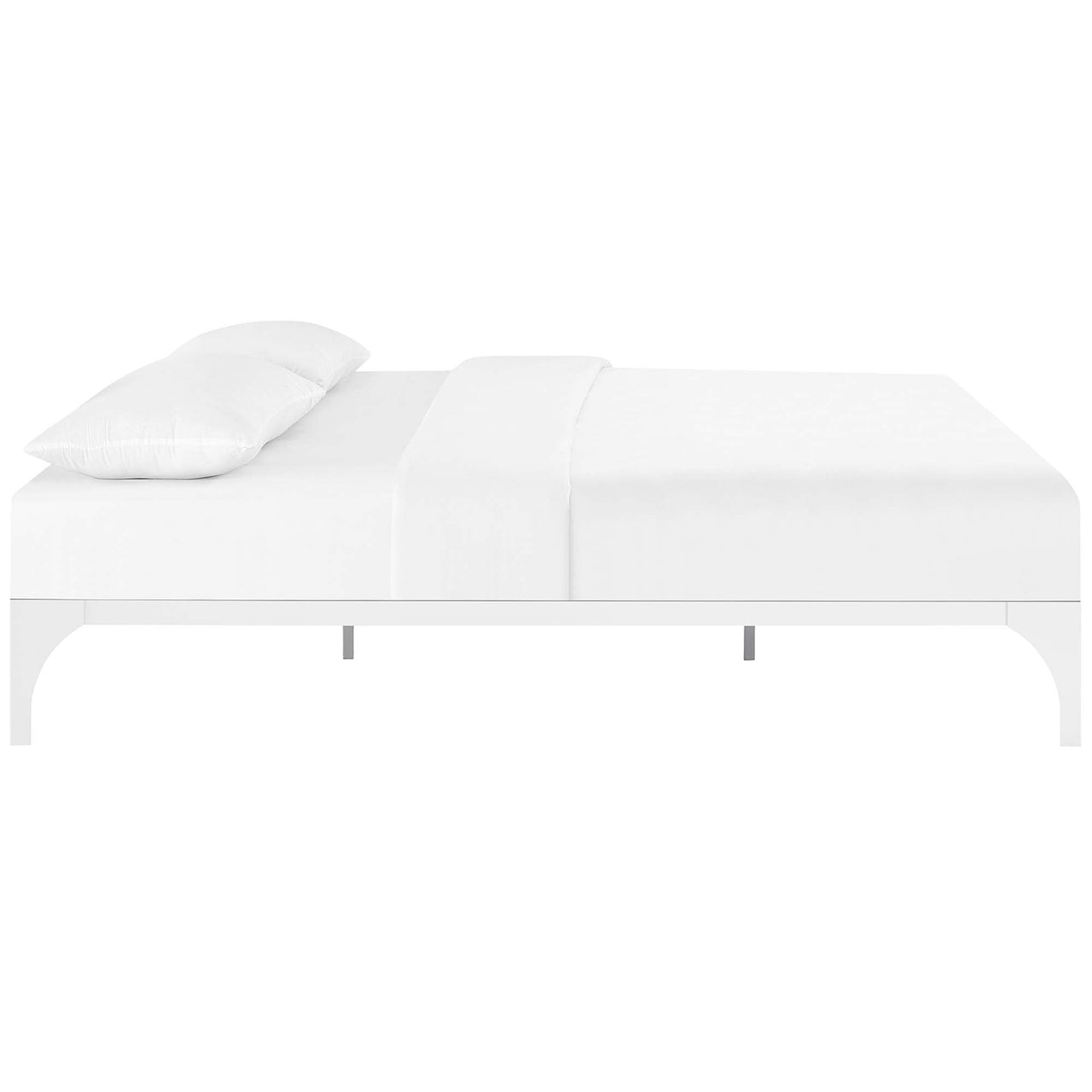 Levitt Queen Bed Frame, White