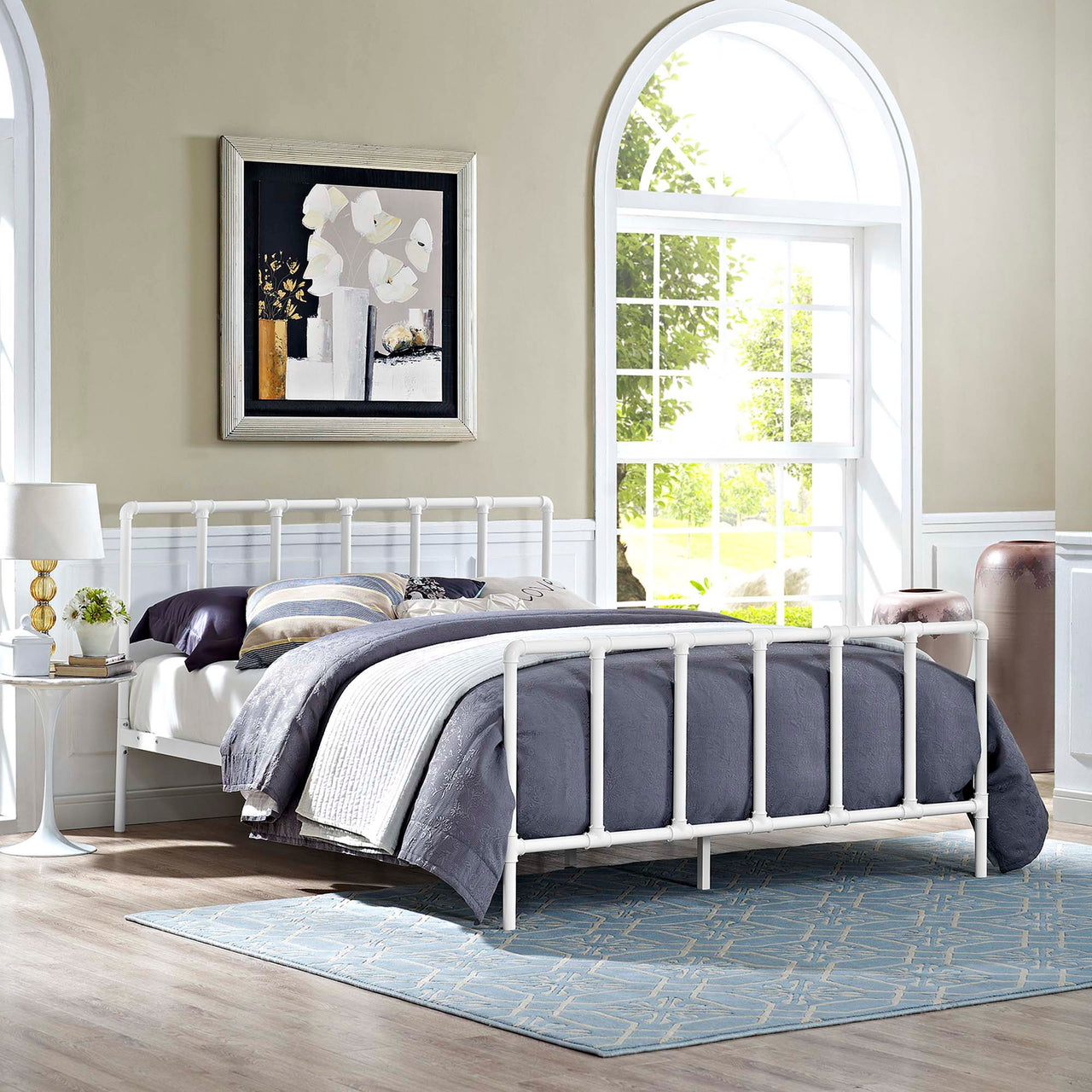 Andavelle Queen Bed, White