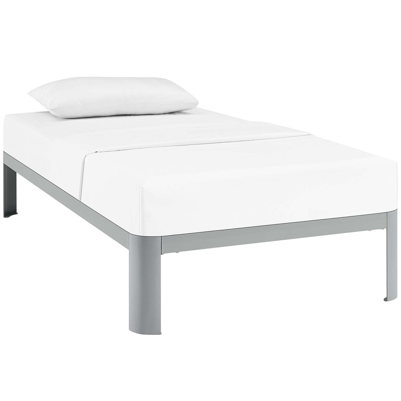 Elevation Twin Bed Frame, Gray