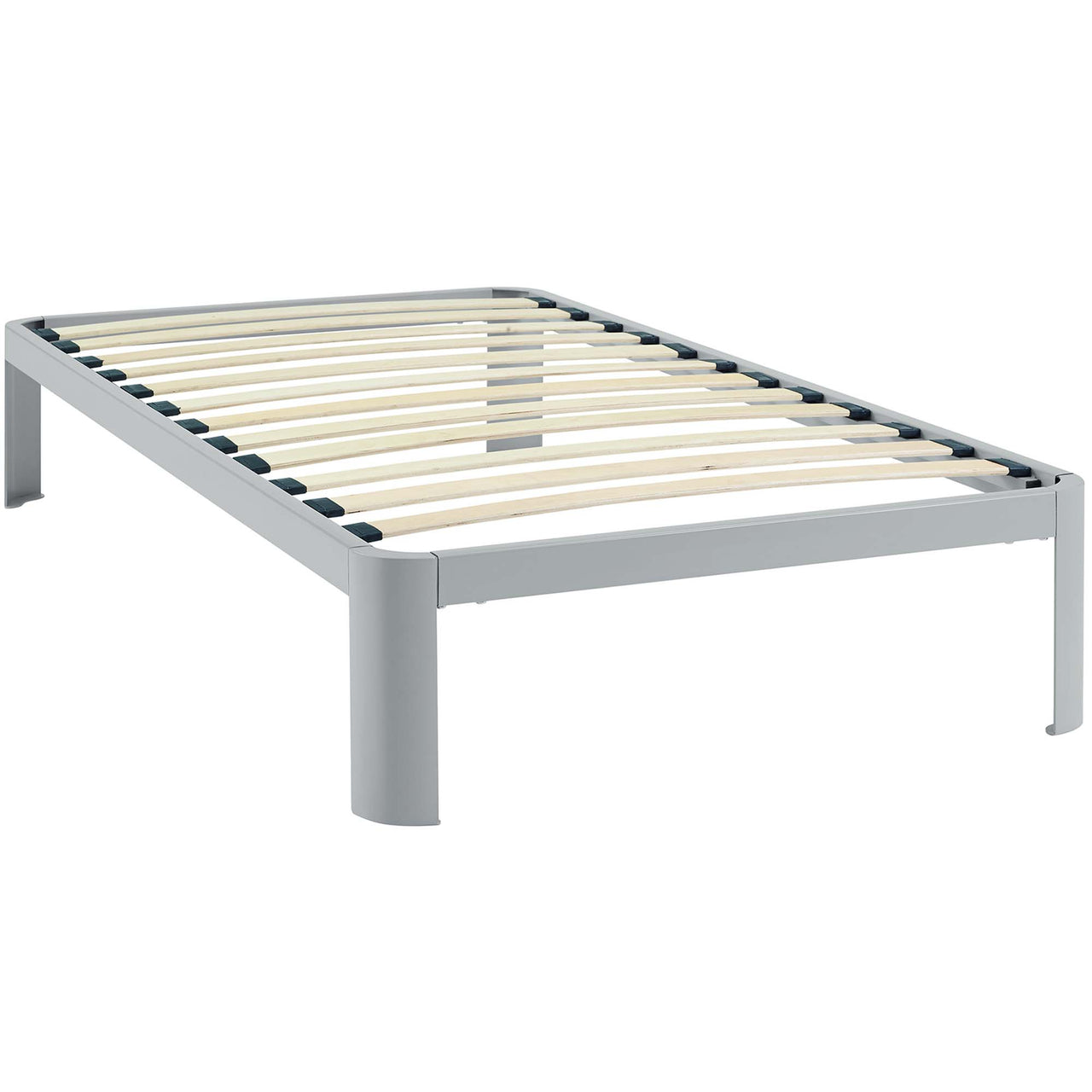 Elevation Twin Bed Frame, Gray