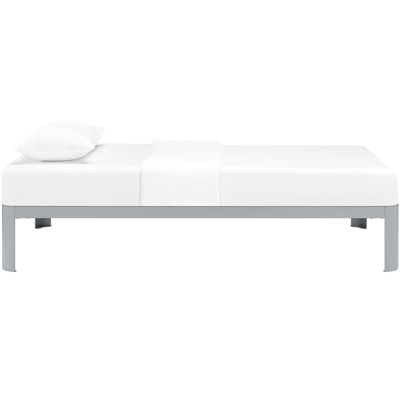 Elevation Twin Bed Frame, Gray