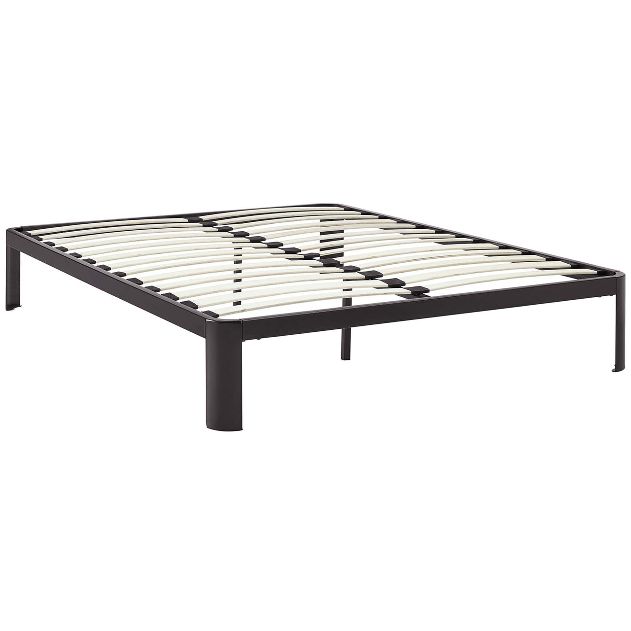 Elevation Queen Bed Frame, Brown
