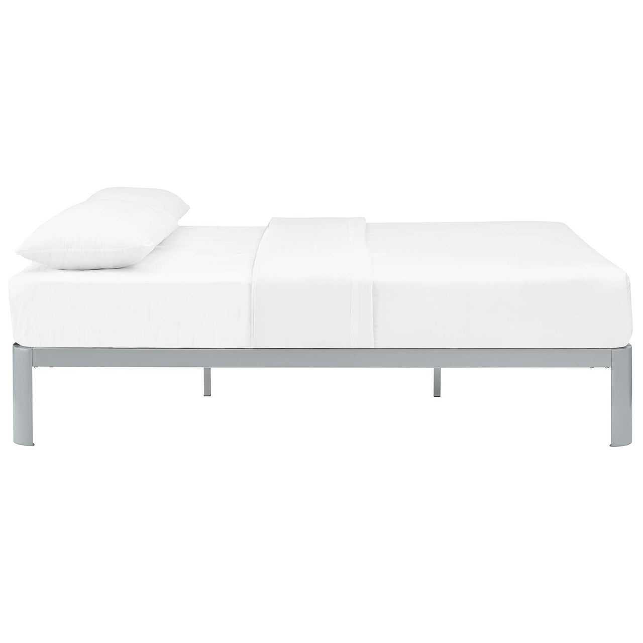 Elevation Queen Bed Frame, Gray