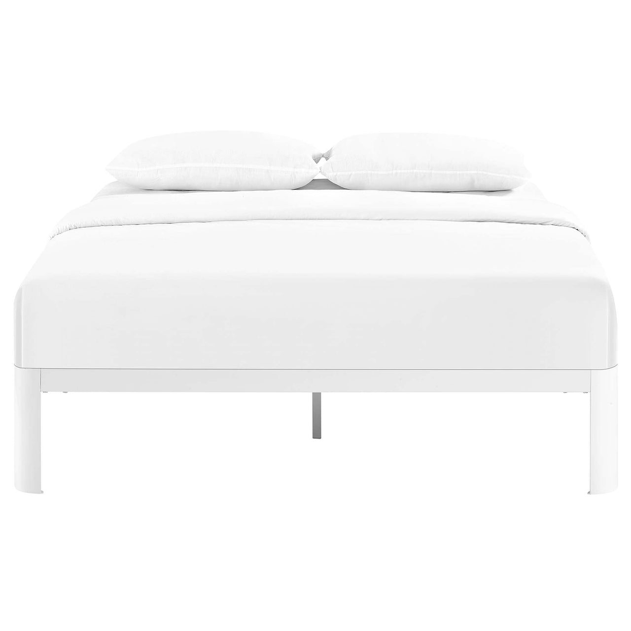 Elevation Queen Bed Frame, White