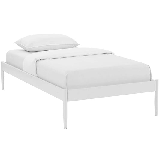 Elara Twin Bed Frame, White