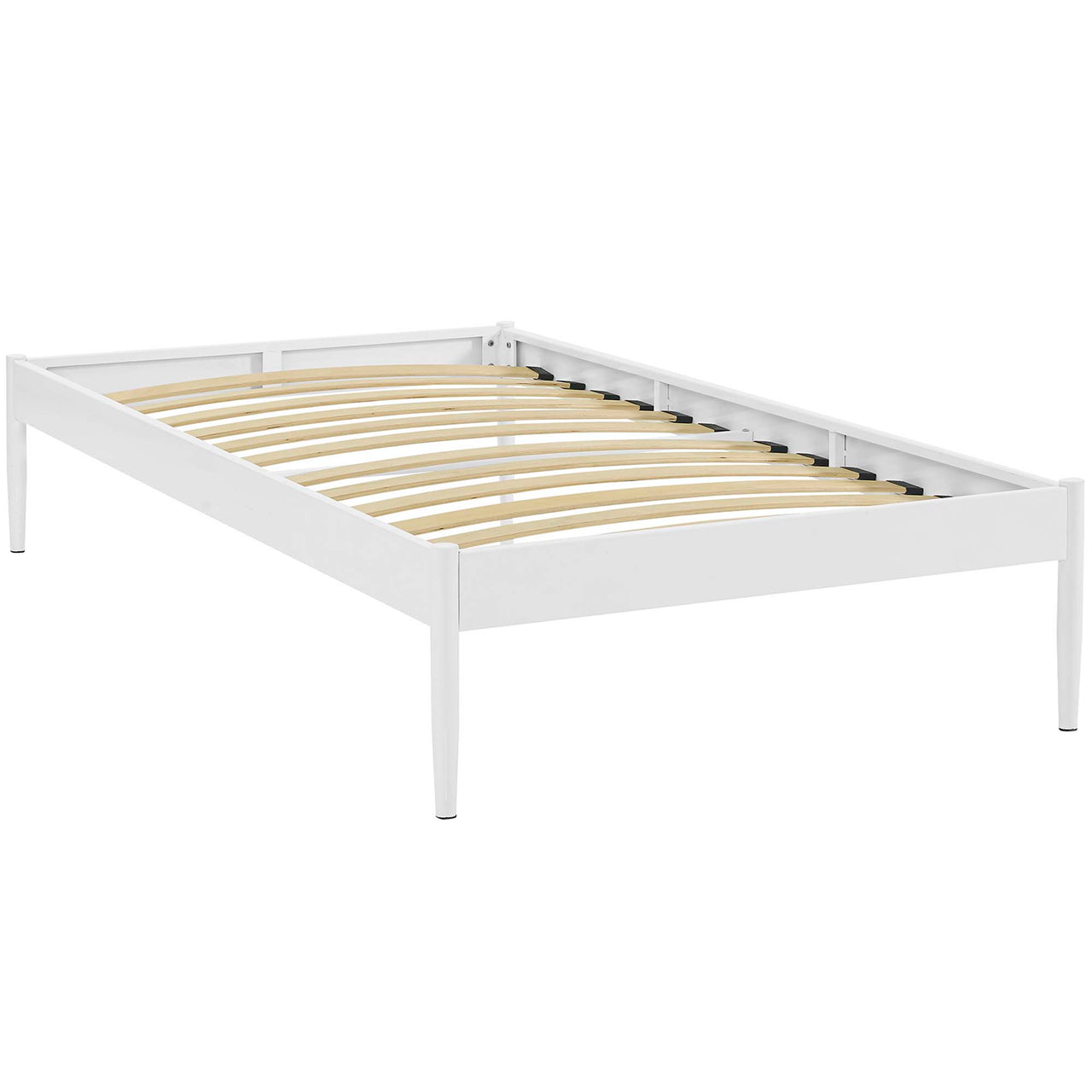 Elara Twin Bed Frame, White