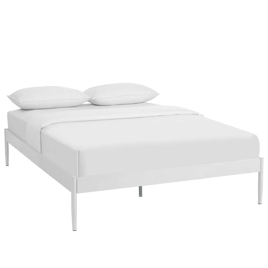 Elara Full Bed Frame, White