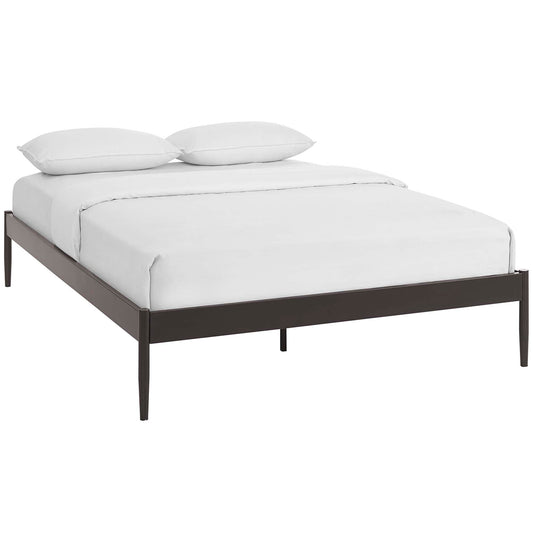 Elara Queen Bed Frame, Brown