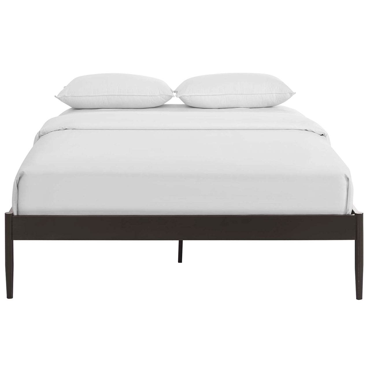 Elara Queen Bed Frame, Brown