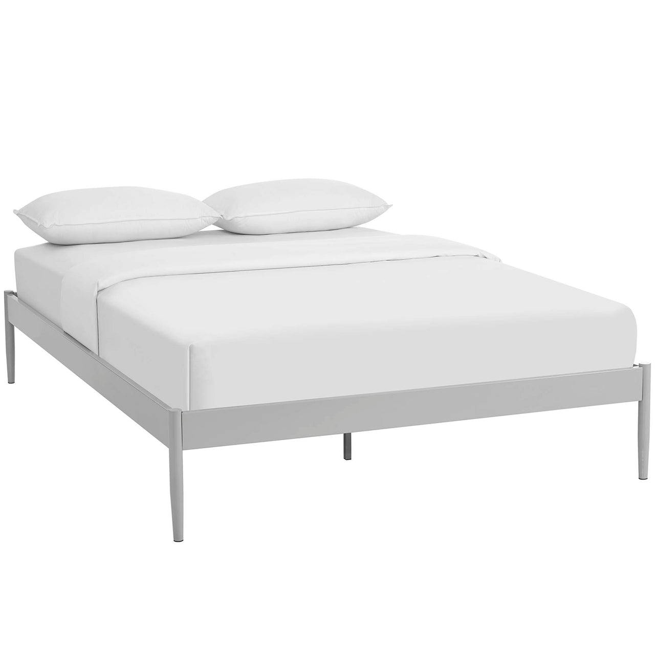 Elara Queen Bed Frame, Gray