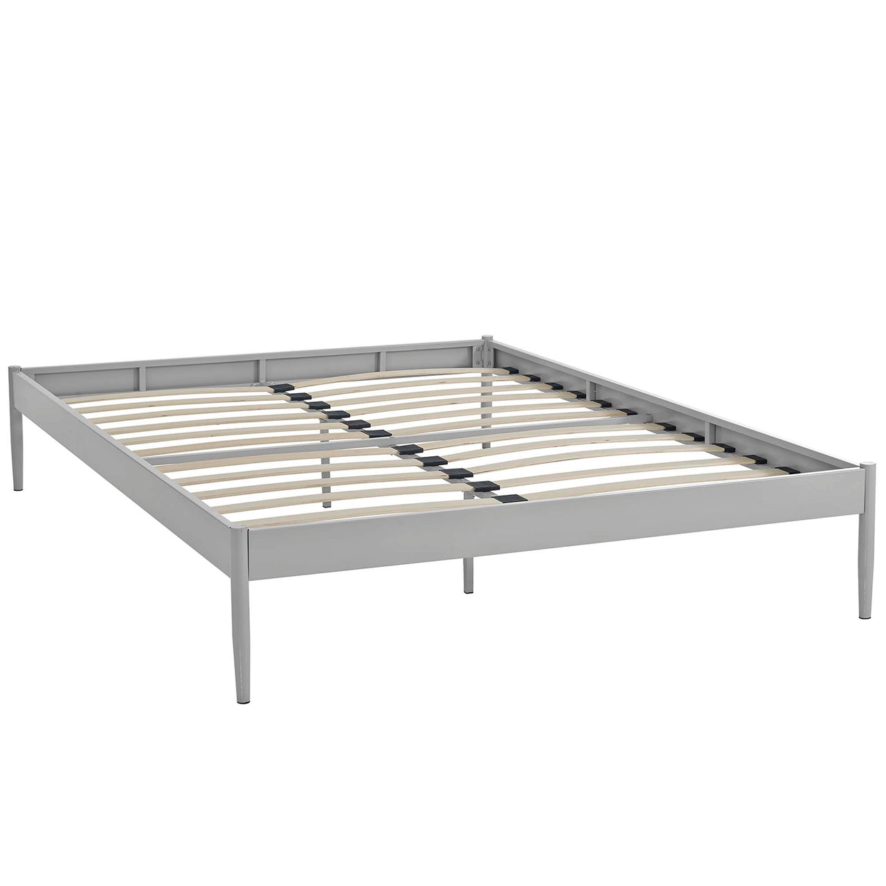 Elara Queen Bed Frame, Gray