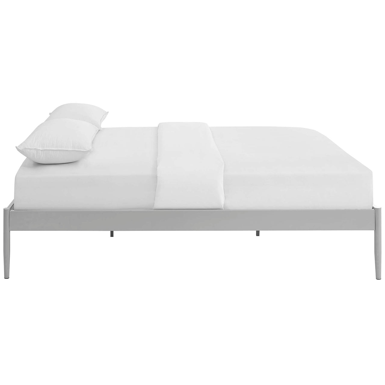 Elara Queen Bed Frame, Gray